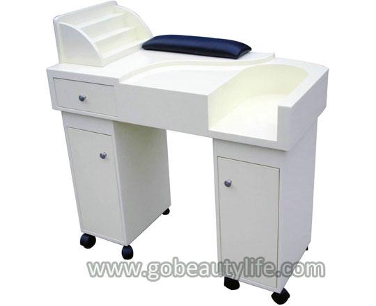 White Nail Art Table Bl N008 Beauty Life Salon Equipment Co Ltd